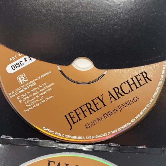 False Impression 5 C D Book by Jeffrey Archer - Picture 8 of 11